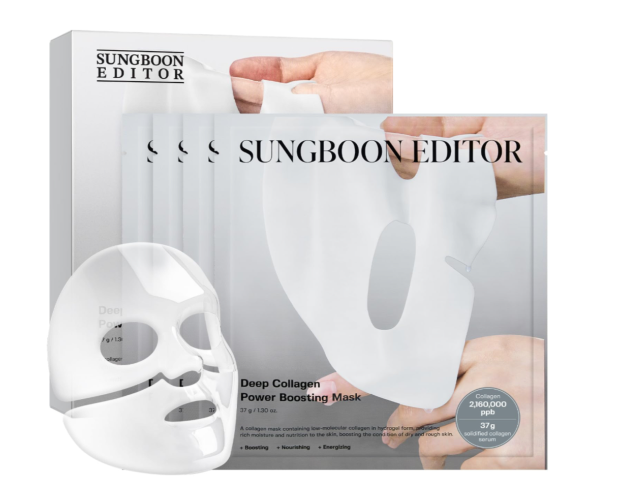 Sungboon Editor Deep Collagen Power Boosting Mask 4-Pack