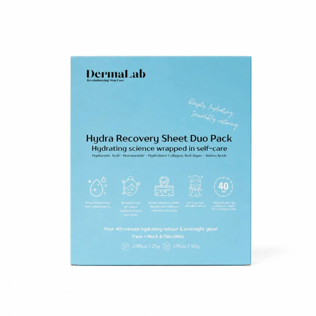 DermaLab Hydra Recovery Sheet Duo Pack