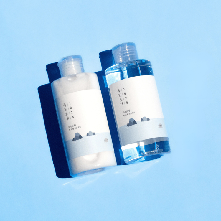 Round Lab - 1025 Dokdo Toner 200 ml + 1025 Dokdo Lotion - 200 ml