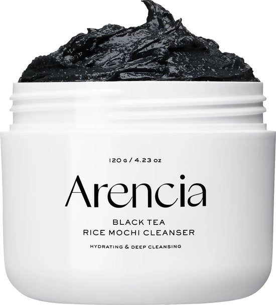 Black Tea Rice Mochi Cleanser Arencia