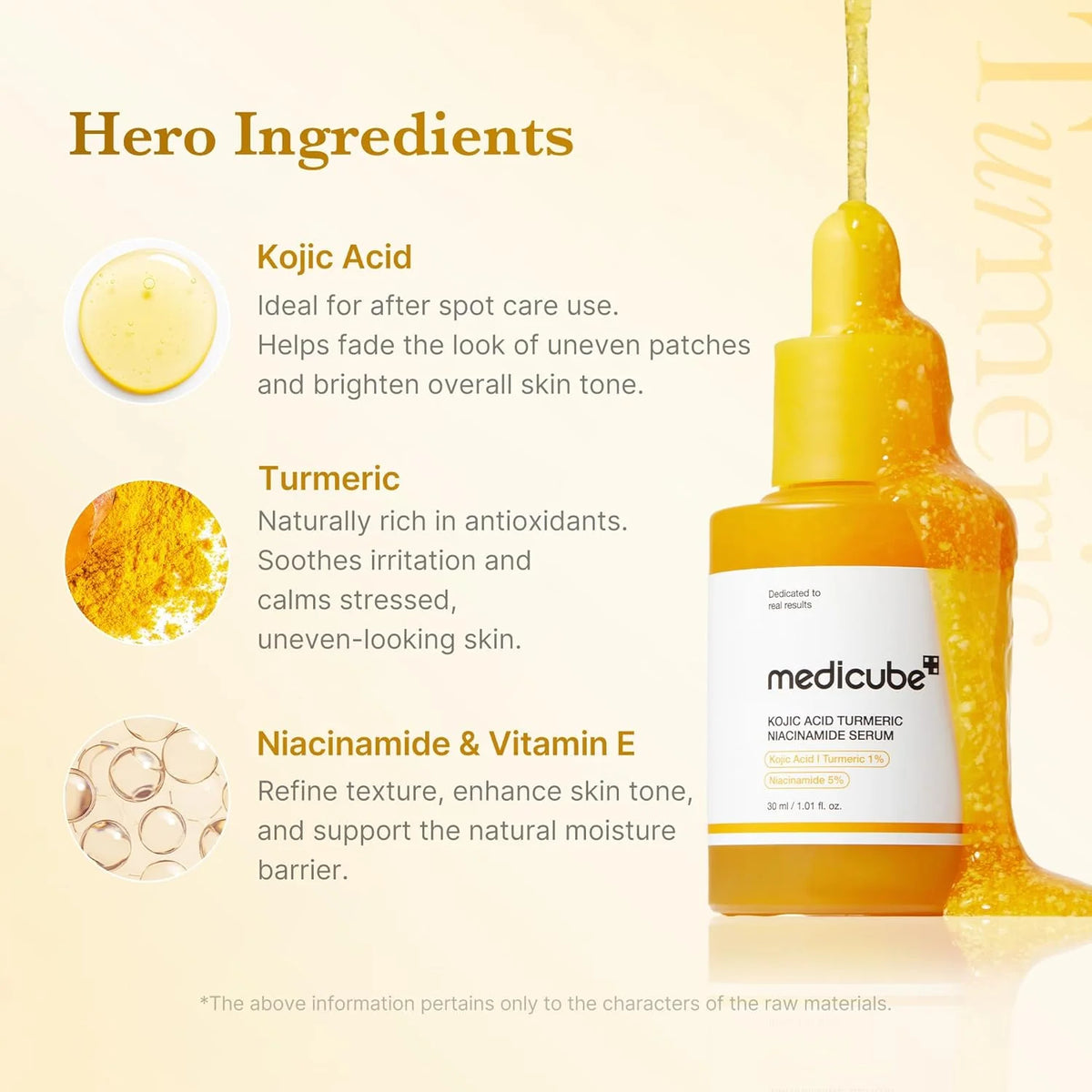 Medicube - Kojic Acid Turmeric Niacinamide Serum