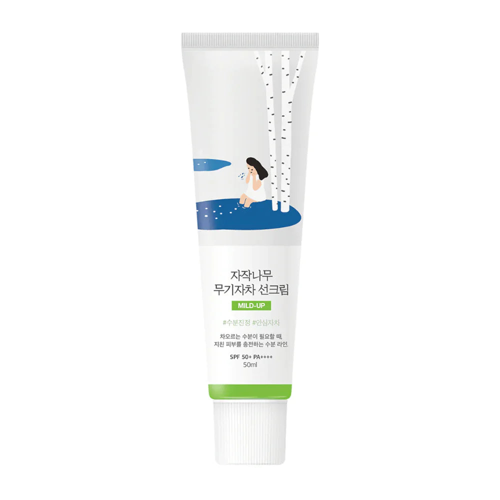 Birch Juice Moisturizing Mild Up Sunscreen SPF50+ PA++++ 50ml