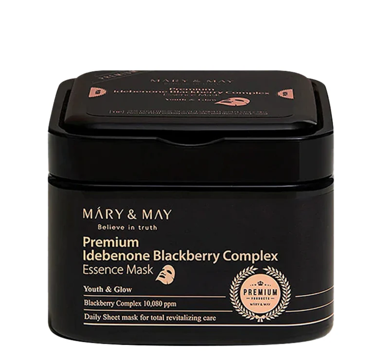 Mary & May Premium Idebenon Blackberry Complex Essence Mask