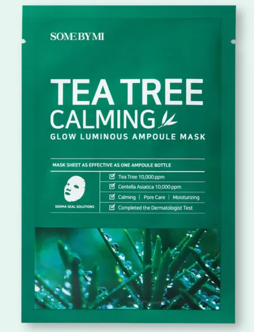 Some By Mi Tea Tree Calming Glow Luminous Ampoule Mask