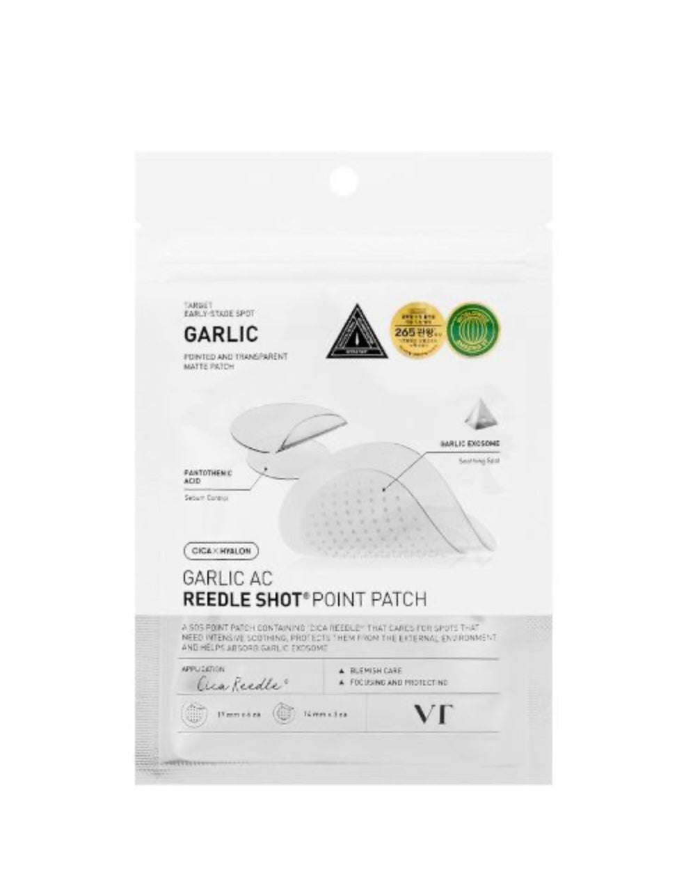 Vt Cosmetics Garlic AC Reedle Shot Point Patch