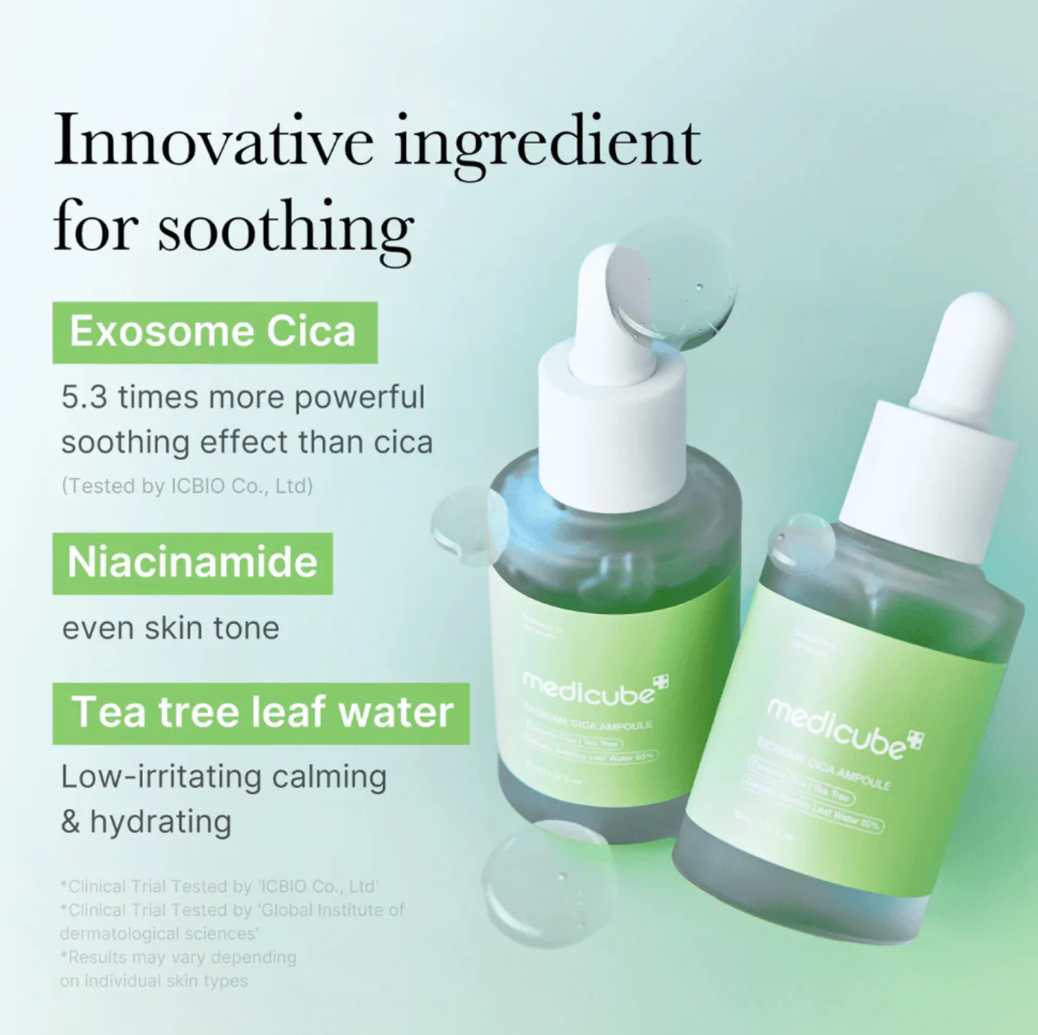 Medicube Exosome Cica Ampoule 30ml