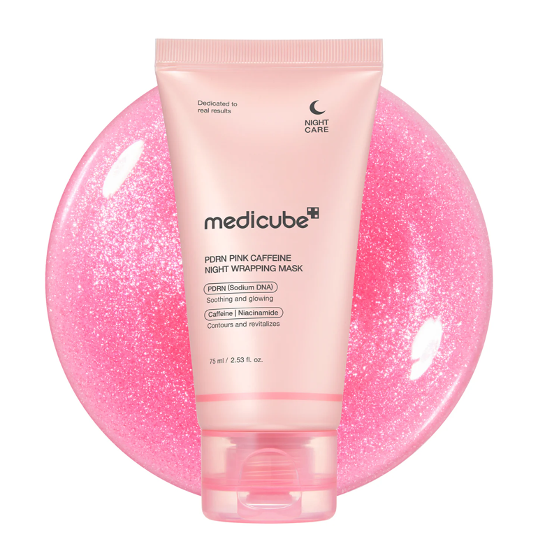 Medicube PDRN Pink Caffeine Night Wrapping Mask