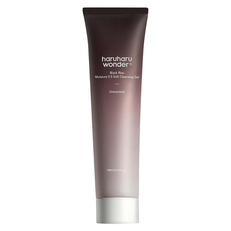 Haruharu wonder black rice moisture 5.5 soft cleansing gel