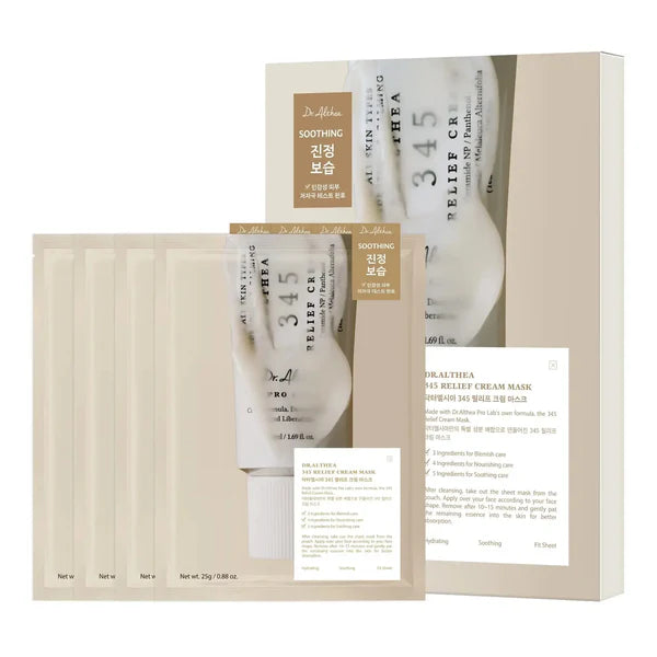 Dr.Althea 345 Relief Cream Mask (Pack of 4)