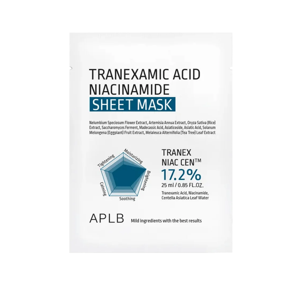 APLB tranexamic acid Niacinamide sheet mask