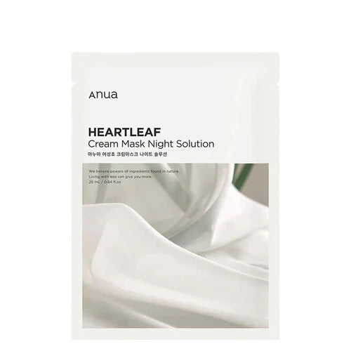Anua Heartleaf Cream Mask Night Solution