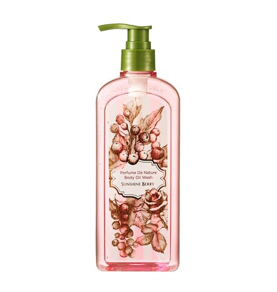 Perfume De Nature Body Oil Wash Sunshine Berry 345ml