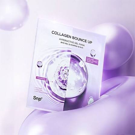 SNP Collagen Bounce Up Hyperactive Gel Mask 28g * 4ea