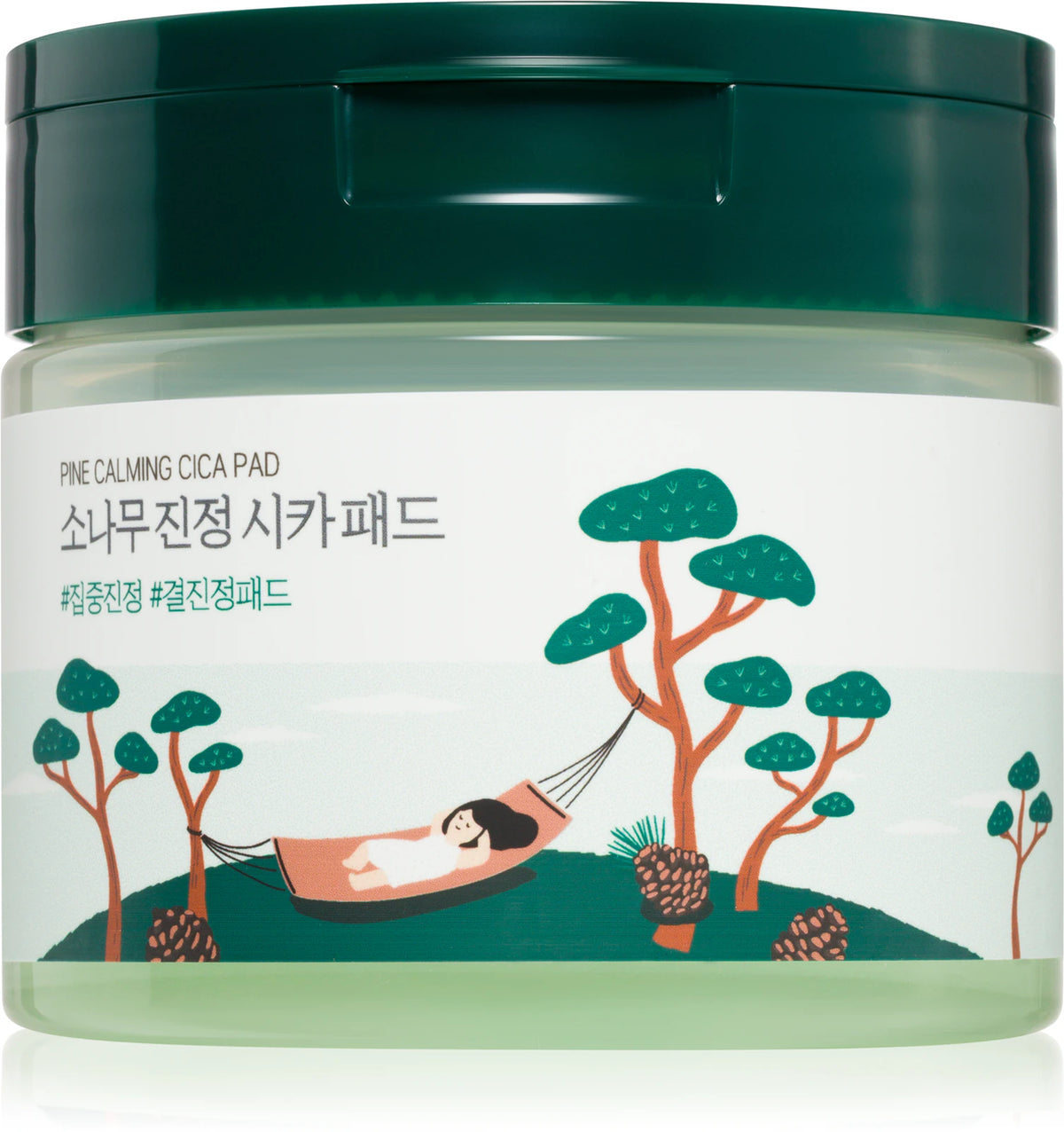 Round Lab Pine Calming Cica Pad