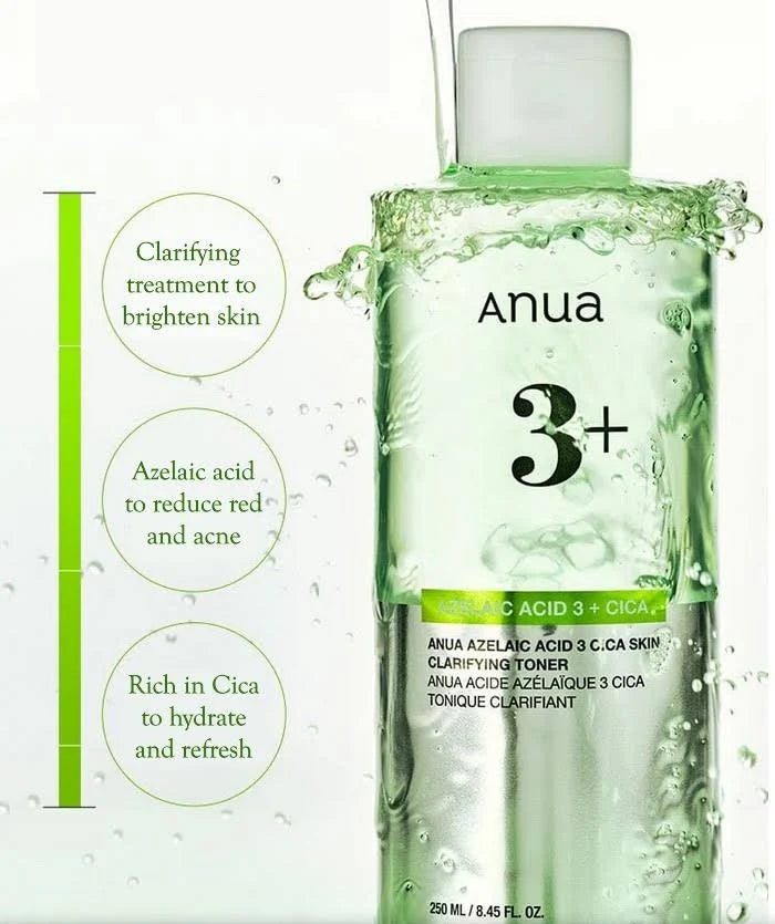 Anua Azelaic Acid 3 Cica Skin Clarifying Toner - Gezichtstoner