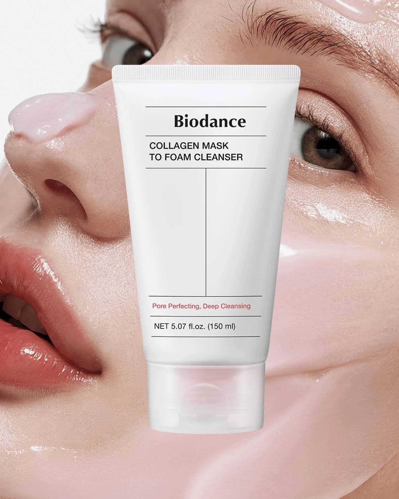 Biodance Collagen Mask To Foam Cleanser