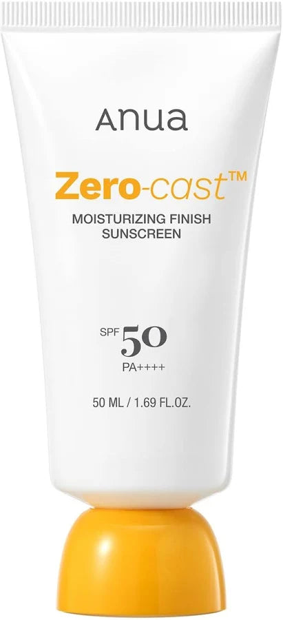 Anua Zero-cast moisturizing finish sunscreen
