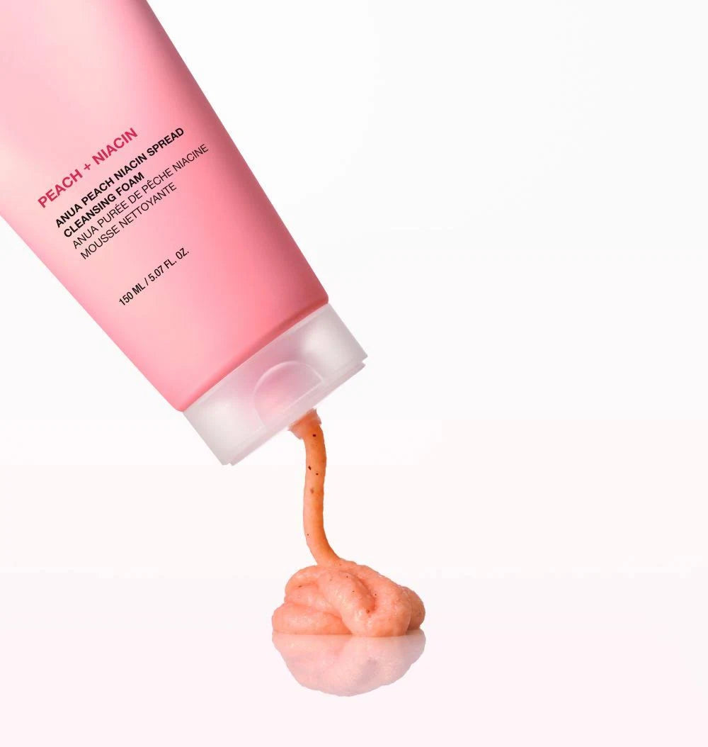 Anua Peach Niacin Spread Cleansing Foam