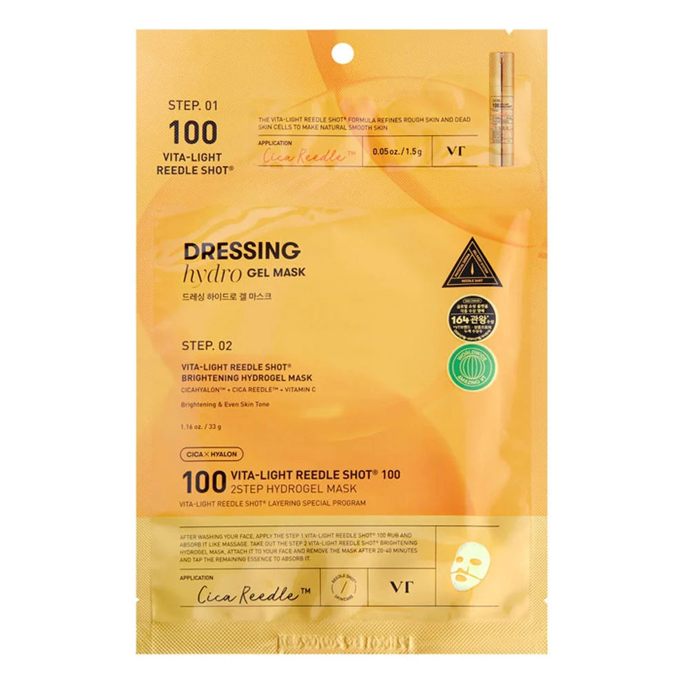 VT Cosmetics Vita-Light Reedle Shot 100 2Step Hydrogel mask