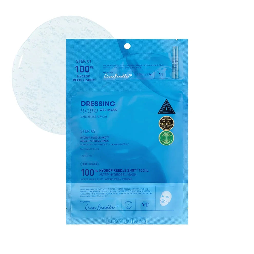 VT Cosmetics Hydrop Reedle Shot 100 2-Step Hydrogel Mask